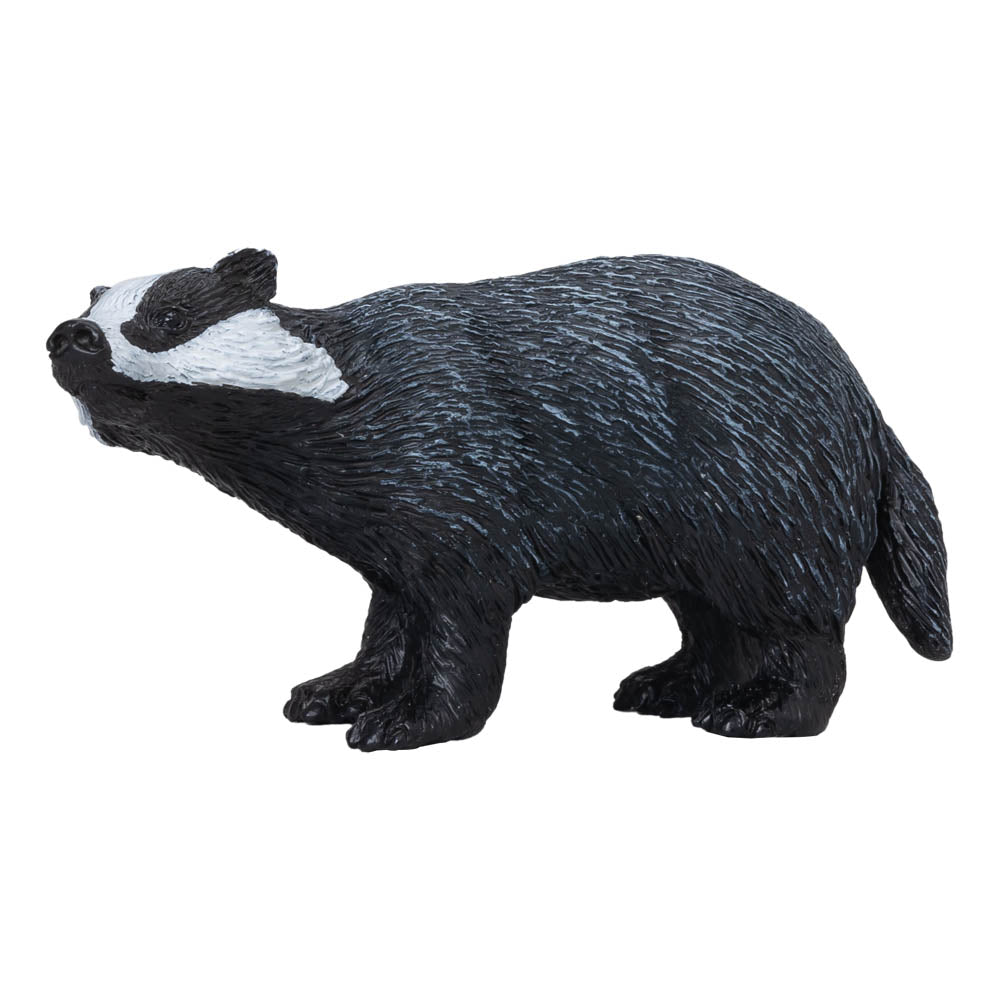 MOJO Wildlife & Woodland Badger Toy Figure - 381030