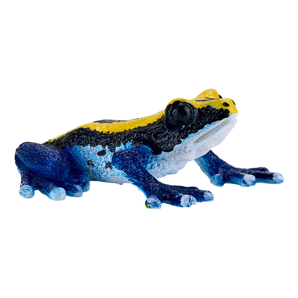 MOJO Wildlife & Woodland Poison Dart Frog Blue Toy Figure - 381069