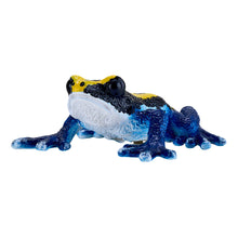 Load image into Gallery viewer, MOJO Wildlife &amp; Woodland Poison Dart Frog Blue Toy Figure - 381069
