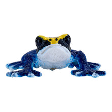 Load image into Gallery viewer, MOJO Wildlife &amp; Woodland Poison Dart Frog Blue Toy Figure - 381069
