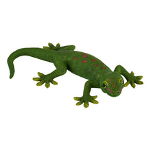 Load image into Gallery viewer, MOJO Wildlife &amp; Woodland Gecko Green Toy Figure - 381078

