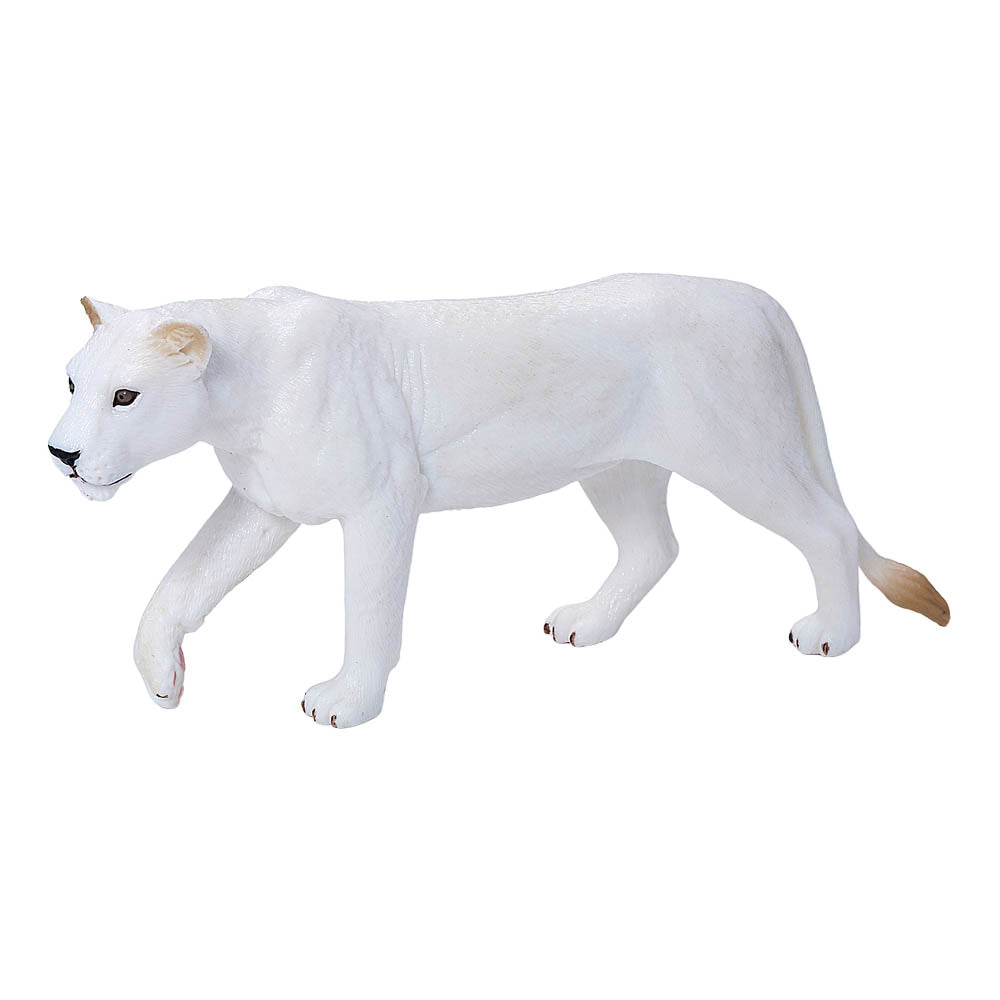 MOJO Wildlife & Woodland White Lioness Toy Figure - 381094