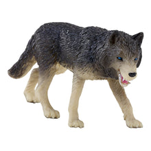 Load image into Gallery viewer, MOJO Wildlife &amp; Woodland Timber Wolf Toy Figure - 381098
