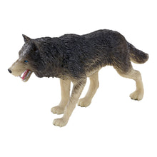 Load image into Gallery viewer, MOJO Wildlife &amp; Woodland Timber Wolf Toy Figure - 381098
