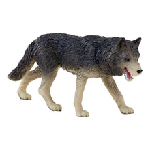 Load image into Gallery viewer, MOJO Wildlife &amp; Woodland Timber Wolf Toy Figure - 381098
