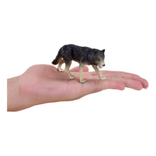 Load image into Gallery viewer, MOJO Wildlife &amp; Woodland Timber Wolf Toy Figure - 381098
