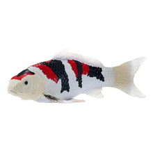 Load image into Gallery viewer, MOJO Wildlife &amp; Woodland Koi Carp Showa Sanshoku Koi (Tri Colour) Toy Figure - 381103
