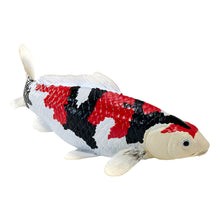 Load image into Gallery viewer, MOJO Wildlife &amp; Woodland Koi Carp Showa Sanshoku Koi (Tri Colour) Toy Figure - 381103
