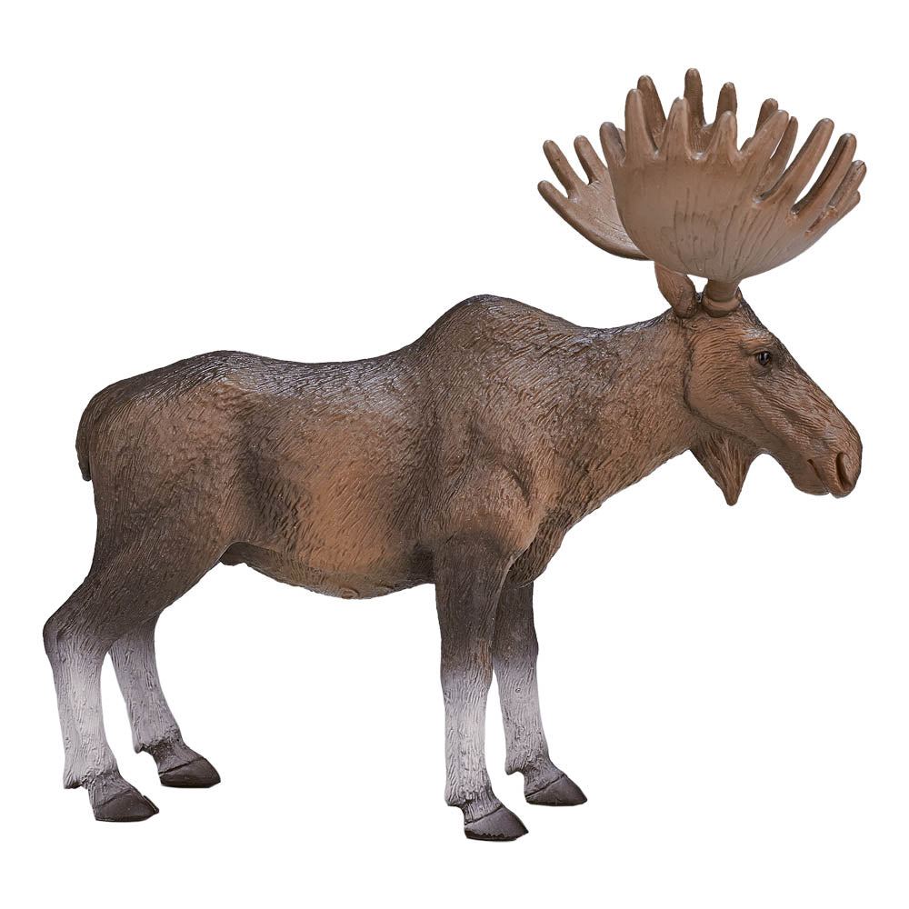 MOJO Wildlife & Woodland European Elk Moose Toy Figure - 387023