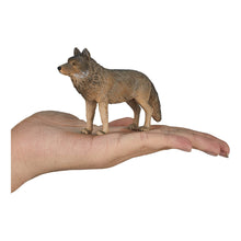 Load image into Gallery viewer, MOJO Wildlife &amp; Woodland Timber Wolf Standing Toy Figure - 387025
