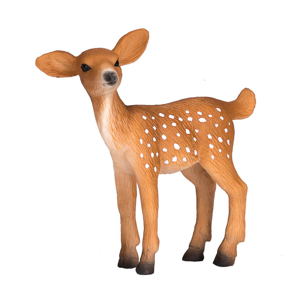 MOJO Wildlife & Woodland White Tailed Deer Fawn Toy Figure - 387036