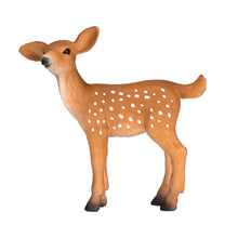 Load image into Gallery viewer, MOJO Wildlife &amp; Woodland White Tailed Deer Fawn Toy Figure - 387036
