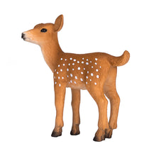 Load image into Gallery viewer, MOJO Wildlife &amp; Woodland White Tailed Deer Fawn Toy Figure - 387036

