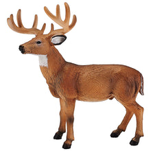 Load image into Gallery viewer, MOJO Wildlife &amp; Woodland White Tailed Deer Buck Toy Figure - 387038
