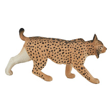 Load image into Gallery viewer, MOJO Wildlife &amp; Woodland Iberian Lynx Toy Figure - 387064
