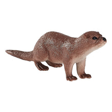 Load image into Gallery viewer, MOJO Wildlife &amp; Woodland Common Otter Toy Figure - 387128
