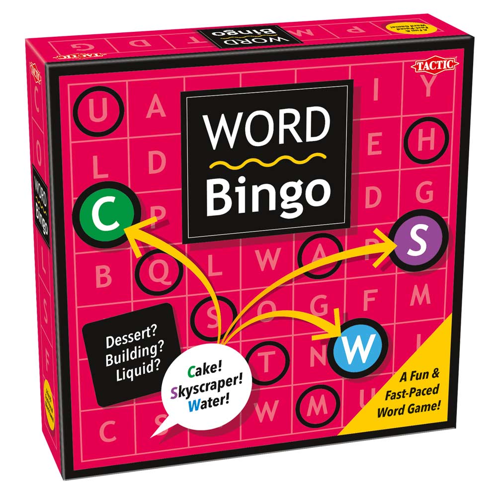 TACTIC GAMES Word Bingo - 58848