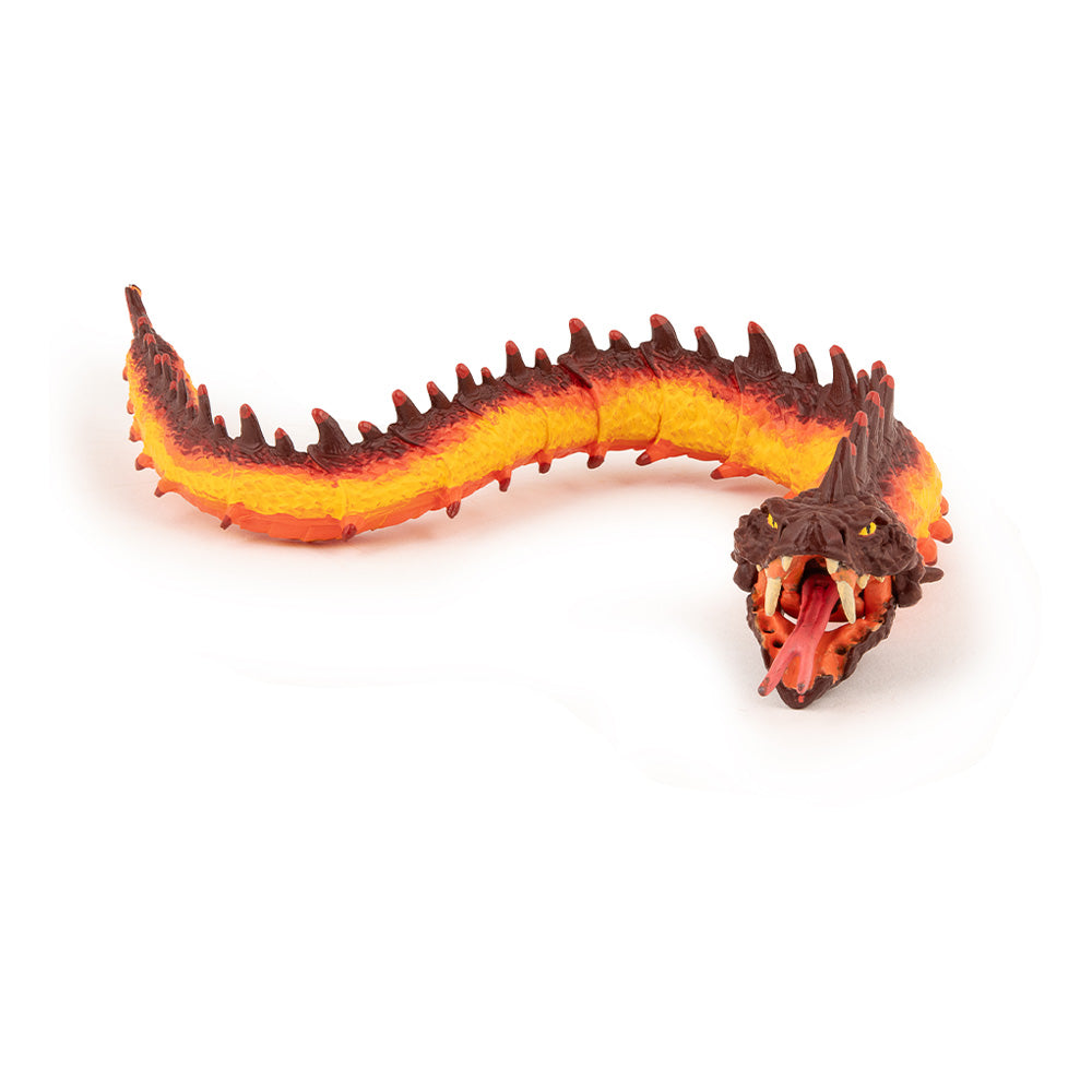 PAPO Fantasy World Fire Basilic Toy Figure - 36045