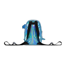 Load image into Gallery viewer, DISNEY Lilo &amp; Stitch 3D Stitch-blue Patch Shiny Mini Backpack - MP733786DNY
