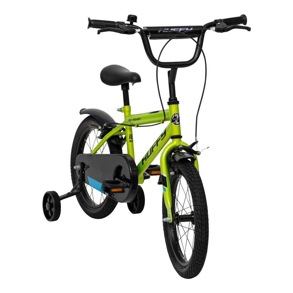 HUFFY Pro Thunder 16-inch Single Speed Acid Green Children's Bike - 21845W