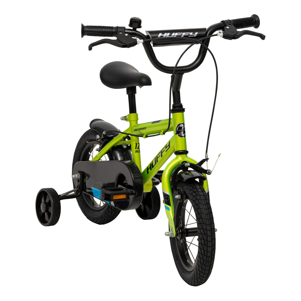 HUFFY Pro Thunder 12-inch Single Speed Acid Green Children's Bike - 22065W