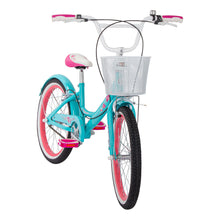 Load image into Gallery viewer, HUFFY Girly Girl 20-inch Single Speed Aqua Blue Children&#39;s Bike - 23275W
