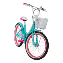 Load image into Gallery viewer, HUFFY Girly Girl 20-inch Single Speed Aqua Blue Children&#39;s Bike - 23275W
