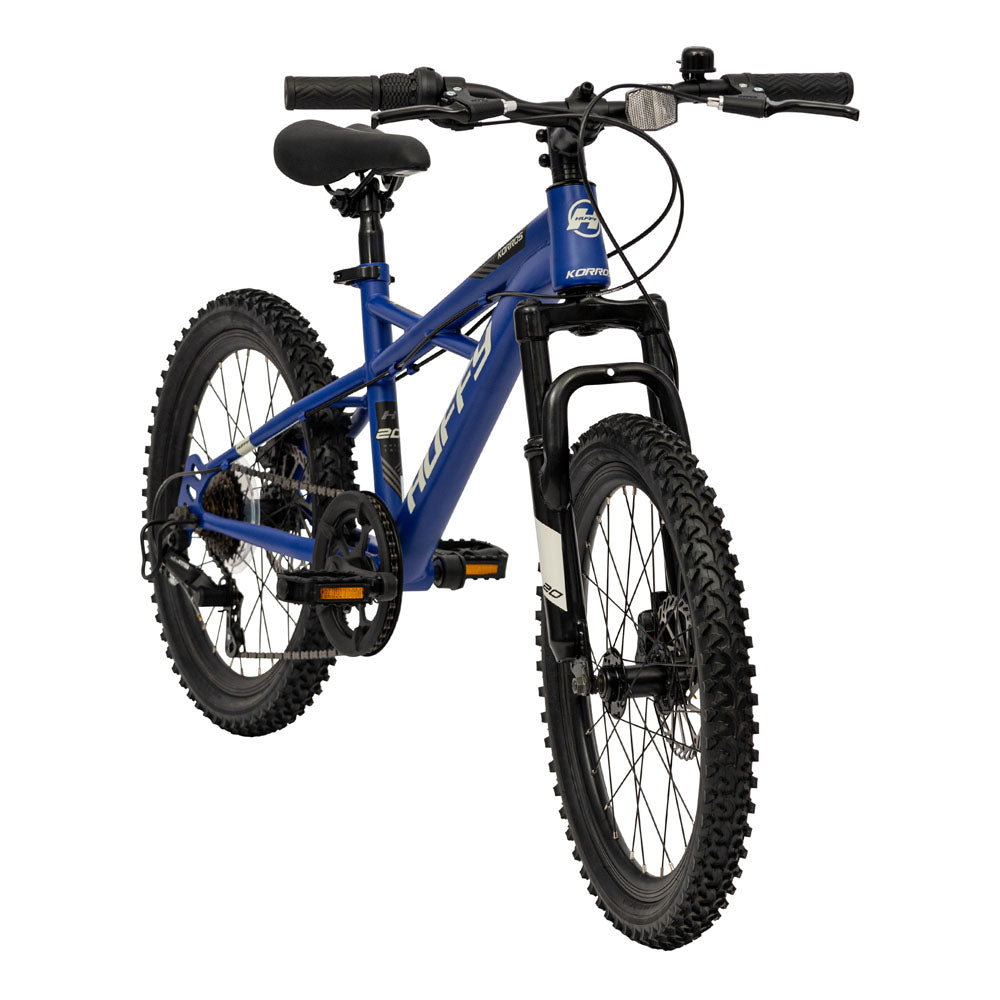 HUFFY Korros 20-inch 6-Speed Blue Children's Hardtail Mountain Bike - 23384W