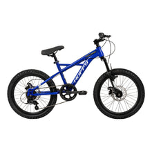 Load image into Gallery viewer, HUFFY Korros 20-inch 6-Speed Blue Children&#39;s Hardtail Mountain Bike - 23384W
