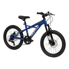 Load image into Gallery viewer, HUFFY Korros 20-inch 6-Speed Blue Children&#39;s Hardtail Mountain Bike - 23384W
