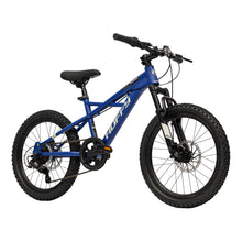 Load image into Gallery viewer, HUFFY Korros 20-inch 6-Speed Blue Children&#39;s Hardtail Mountain Bike - 23384W

