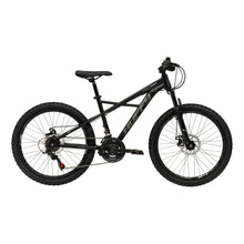 Load image into Gallery viewer, HUFFY Korros 24-Inch 21-Speed Black Hardtail Mountain Bike - 24382W
