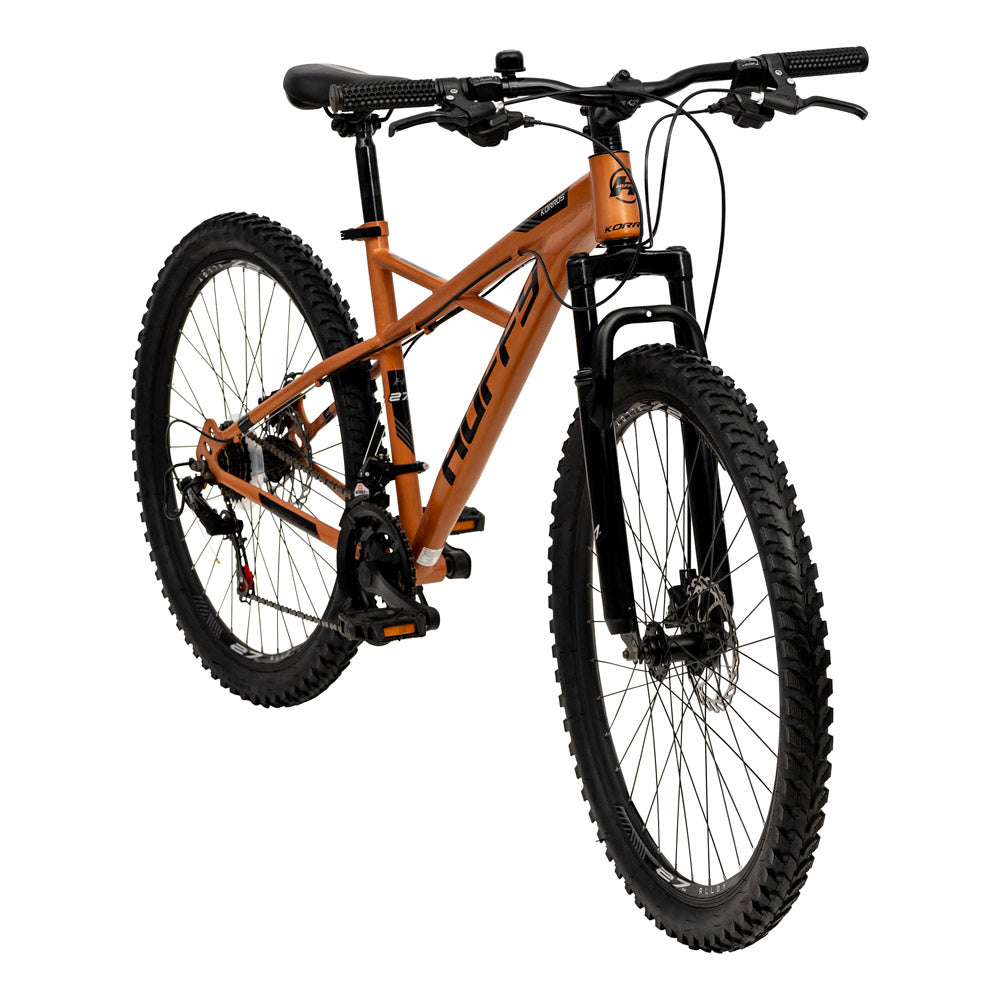 HUFFY Korros 27.5-Inch 21-Speed Bronze Hardtail Mountain Bike - 26722W