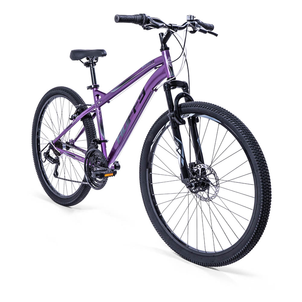 HUFFY Extent 27.5-inch 18-Speed Gloss Purple Hardtail Mountain Bike - 26950W