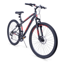 Load image into Gallery viewer, HUFFY Extent 27.5-inch 18-Speed Matte Black Hardtail Mountain Bike - 56350W

