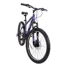 Load image into Gallery viewer, HUFFY Extent 24-inch 18-Speed Midnight Purple Children&#39;s Hardtail Mountain Bike - 64359W

