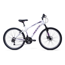 Load image into Gallery viewer, HUFFY Extent 26-inch 18-Speed Gloss White Hardtail Mountain Bike - 66350W
