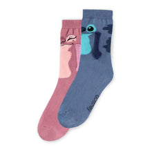 Load image into Gallery viewer, DISNEY Lilo &amp; Stitch Let's Hold Hands Novelty Unisex Socks (1-Pack)
