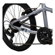 Load image into Gallery viewer, Huffy Literide 20in Alloy 7-Speed Titanium Sky Blue and Grey Junior Boys Bike - 23005W
