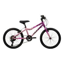 Load image into Gallery viewer, Huffy Literide 20in Alloy 7-Speed Neon Nebula Pink and Grey Junior Girls Bike - 23015W
