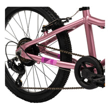 Load image into Gallery viewer, Huffy Literide 20in Alloy 7-Speed Neon Nebula Pink and Grey Junior Girls Bike - 23015W
