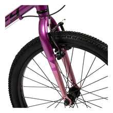 Load image into Gallery viewer, Huffy Literide 20in Alloy 7-Speed Neon Nebula Pink and Grey Junior Girls Bike - 23015W
