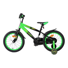 Load image into Gallery viewer, Volare Strike Green and Black 16-Inch Boys Children's Bike - 51636
