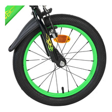 Load image into Gallery viewer, Volare Strike Green and Black 16-Inch Boys Children's Bike - 51636
