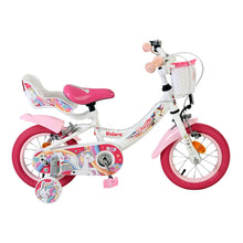 Load image into Gallery viewer, Volare Unicorn White 12-Inch Girls Children's Bike - 61275
