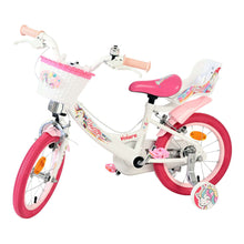 Load image into Gallery viewer, Volare Unicorn White 14-Inch Girls Children's Bike - 61475
