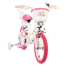 Load image into Gallery viewer, Volare Unicorn White 14-Inch Girls Children's Bike - 61475
