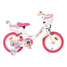 Load image into Gallery viewer, Volare Unicorn White 14-Inch Girls Children's Bike - 61475
