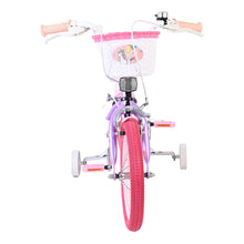 Load image into Gallery viewer, Volare Unicorn Purple 14-Inch Girls Children's Bike - 61481
