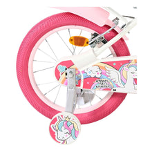 Load image into Gallery viewer, Volare Unicorn White 16-Inch Girls Children's Bike - 61680
